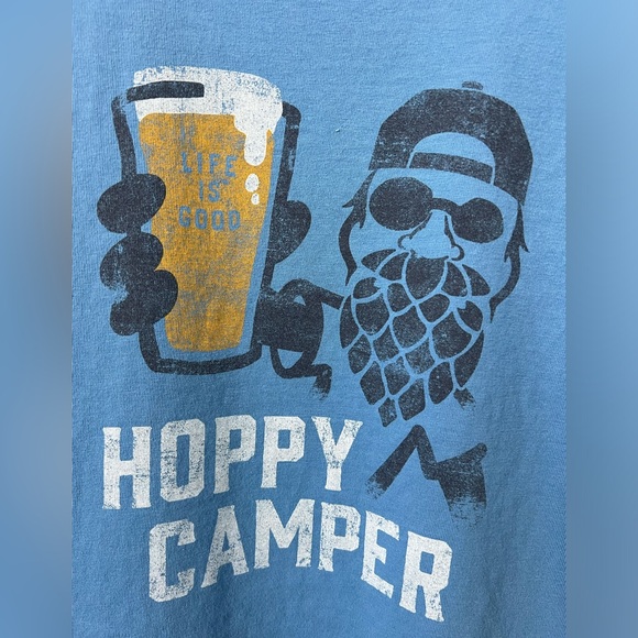 Life is Good Hoppy Camper Shirt - Picture 4 of 8